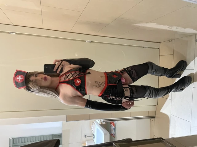 JOI: Sissy Nurse in Chastity Teaches You How to Become a Good Sissy