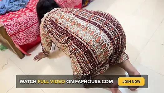 Big Ass Egyptian Hot Maid Stuck Under Bed & Naked Her Ass