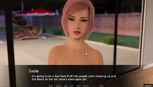 Summer with Mia 2 # 8 - Cindy'i dışarıda siktim