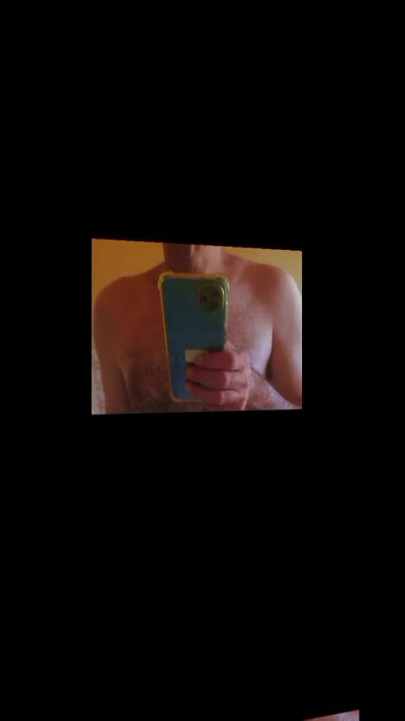 Naked in the bathroom