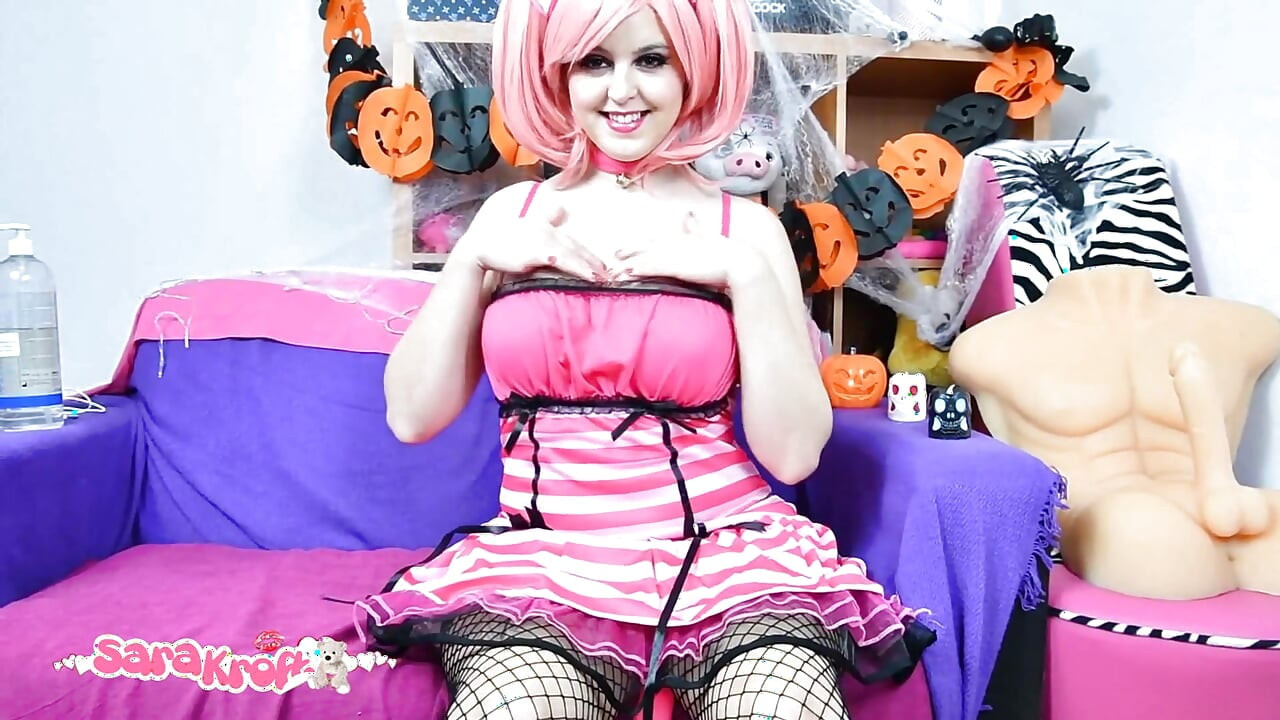 Spelen met mijn speeltje tijdens Halloween