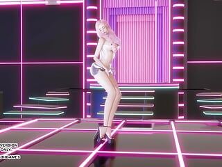 MMD Kara - сексуальный Kpop Dance из Амура в купидоне 4k, корейский танец в League of Legends