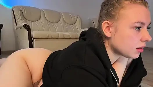 Nahaufnahme, fingern enge muschi mit jucielussie