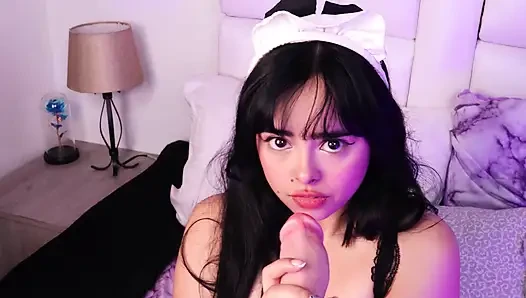 Taboo Step-stepdaddy Taking New Maid's Virginity