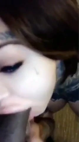 Beautiful shemale loves cum