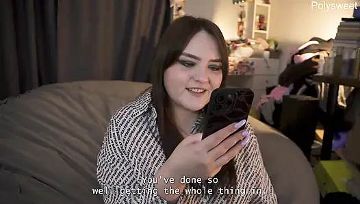 Porno story - ballgag, ich konnte nur mumpen, während sie mich mit einem strap-on fickte