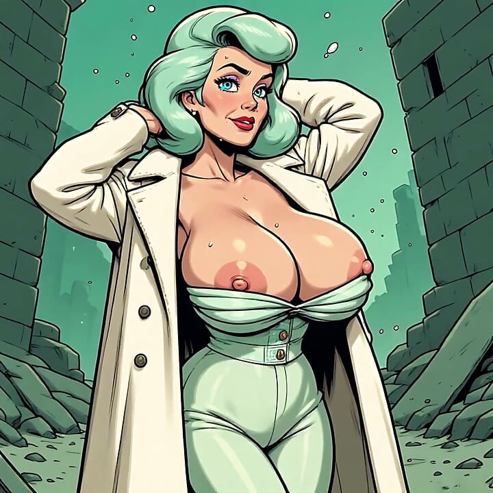 Țâțe în stil comic art