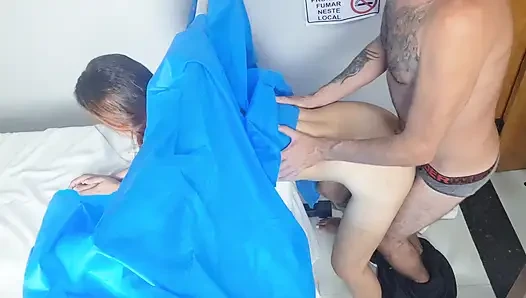 Fake Doctor Fucks Patient During Exam!