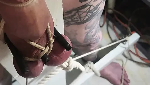 Unholy Crucifix Ballbusting