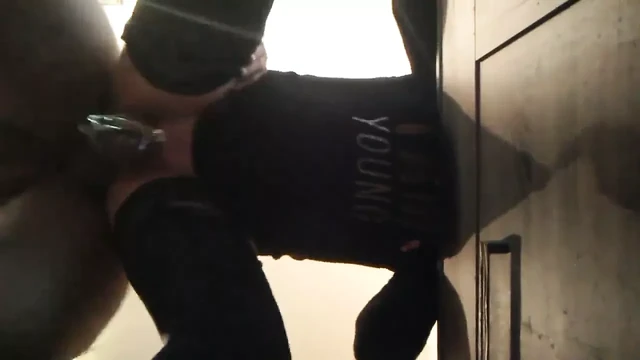 Cynthia sissy gets fucked with locked cock