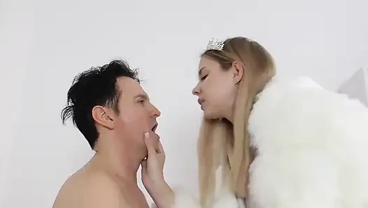 Tall Findom Train Her Slave!