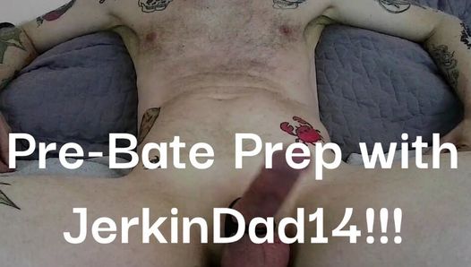 Jerkin dad 14th - pré-bate pênis masturbação preparação com papai