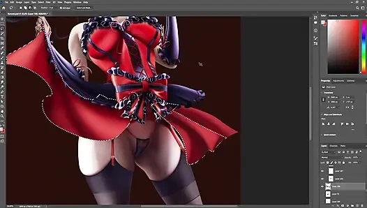 Kurumi timelapse sfw date a live