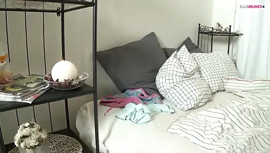 Sweet angel loves anal with a large cock