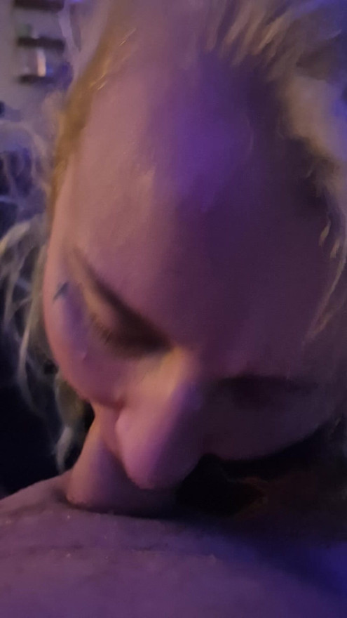She is pissed i make her suck me