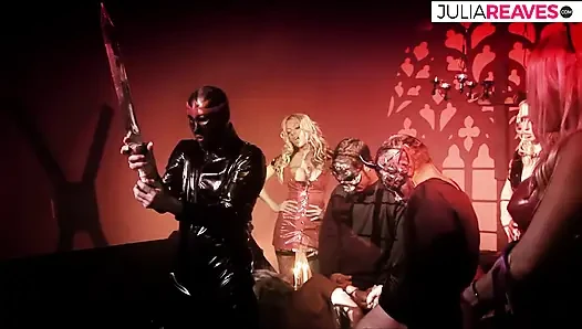 Sex Ceremony With Blonde Girls, Big Boobs and Uninhibited Sex in the Ass and Pussy