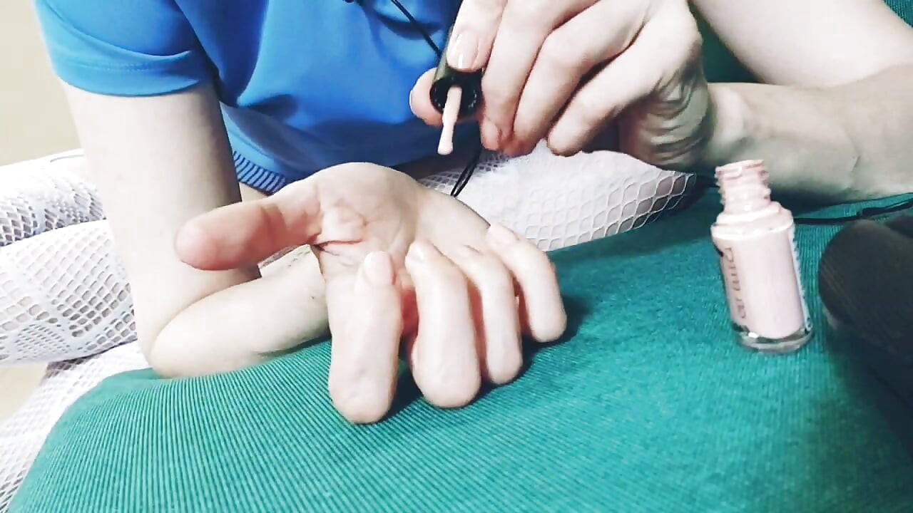 I Painted My Nails. Asmr