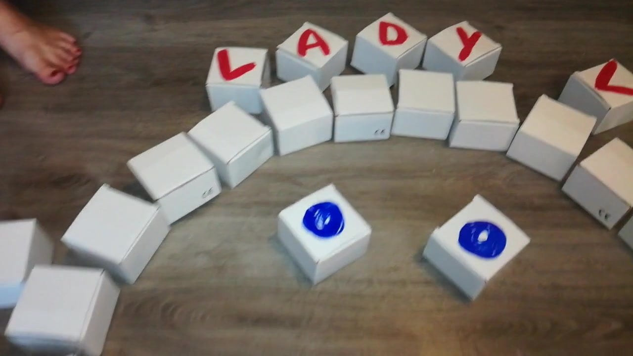 Lady L crush cartoon boxes