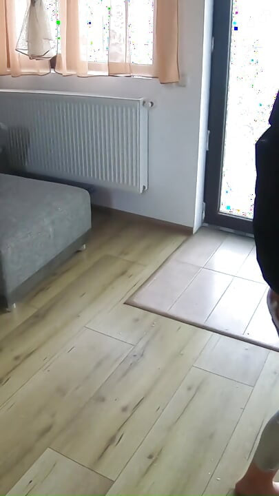 Milfycalla Very Shiny Leggins and a Lot of Cum on New Puffy Downjacket