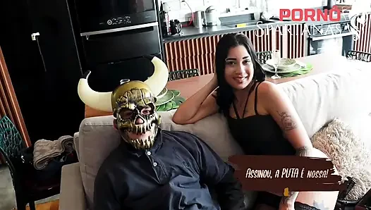 Ehefrau fickte ihren arsch vor dem cuckold