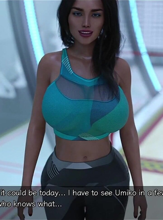 Stranded in Space - Petite Brunette Can't Stop Looking at Busty MILFs Tits