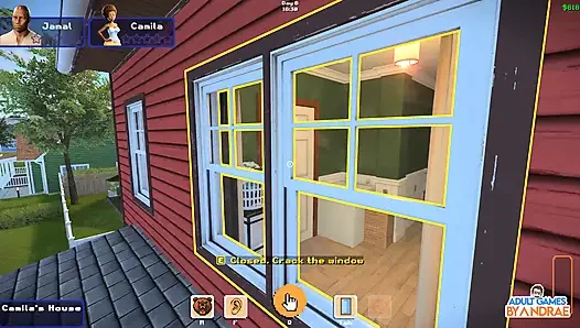 Ep4: camila'nın bahçe egzersizi - seksi komşum 2 (oyun)