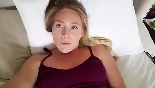 hot blonde slut showing her sexy holes