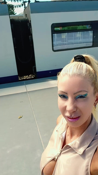 dominatrix mistress at Waterloo station