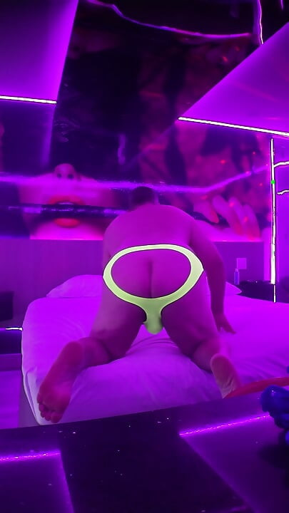 Watch me put on the cock ring and jockstrap