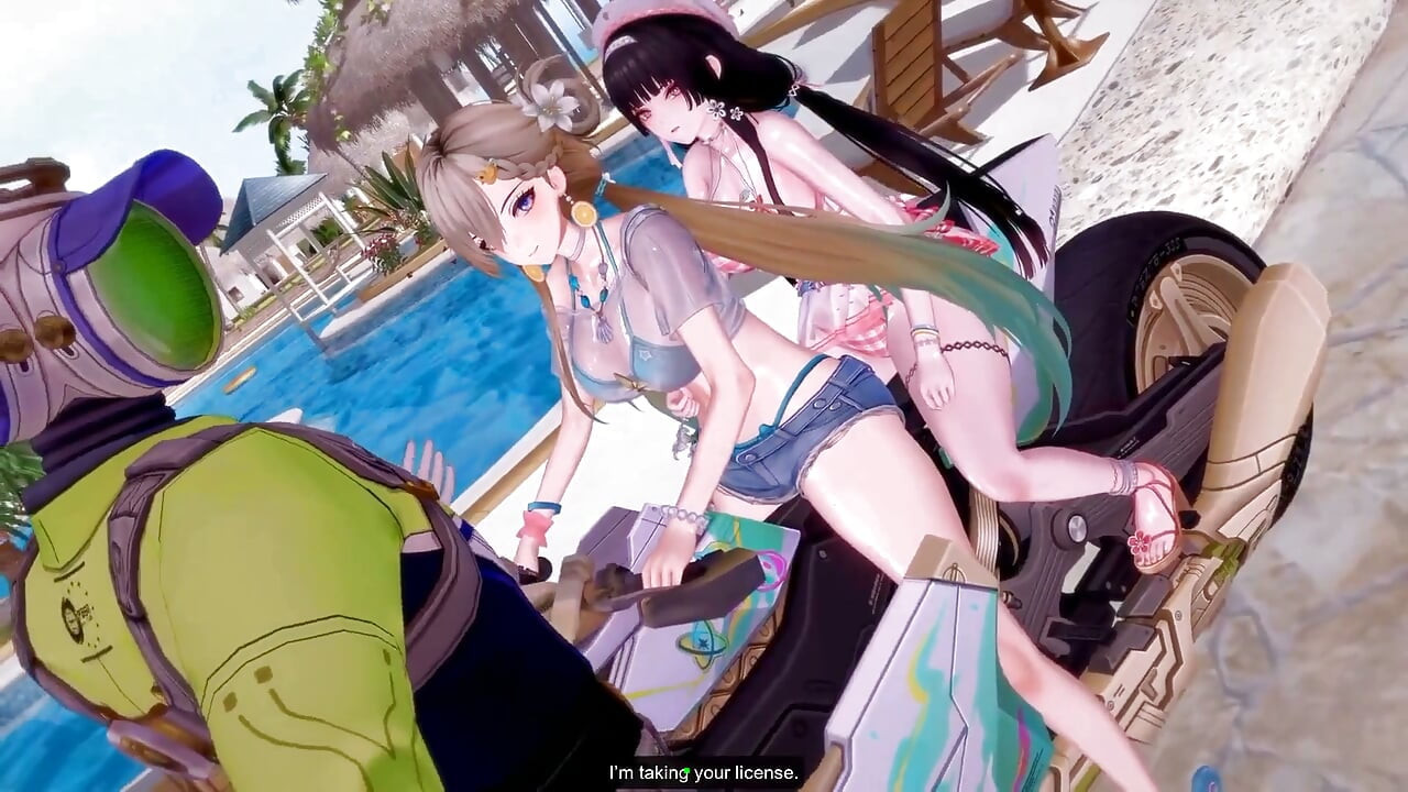 Wuthering Waves - Chisa and Lynae Slutty Ride Turns Into BBC Sex Gangbang - 3D Hentai Animations