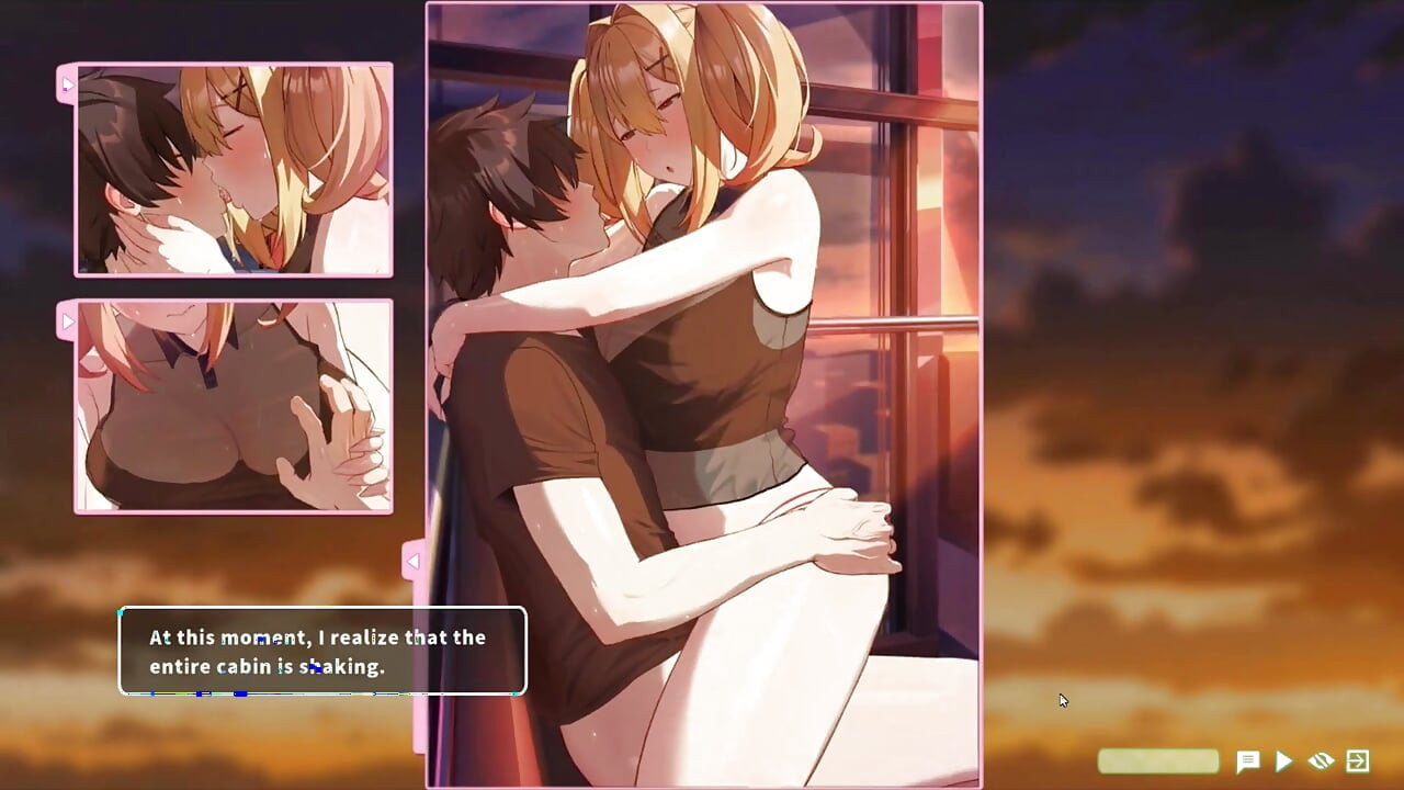 Juego hentai - Summer Clover - sexo en la rueda de ferri - follando a la rubia en la rueda de la ferris