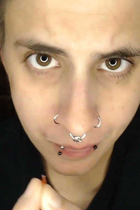 Pierced Lesbian Lollipop Licker