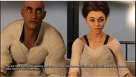 Meine Hotwife - gameplay - rollenspiel - Ihre erste rolle - ehefrau handjob, pizzabote