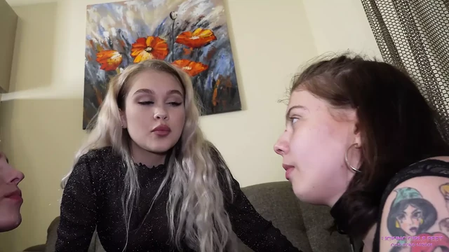 lesbian feet