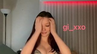 tiktok girl taking clothes huge big natural tits and ass