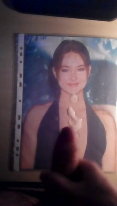 First Cum on Shailene Woodley