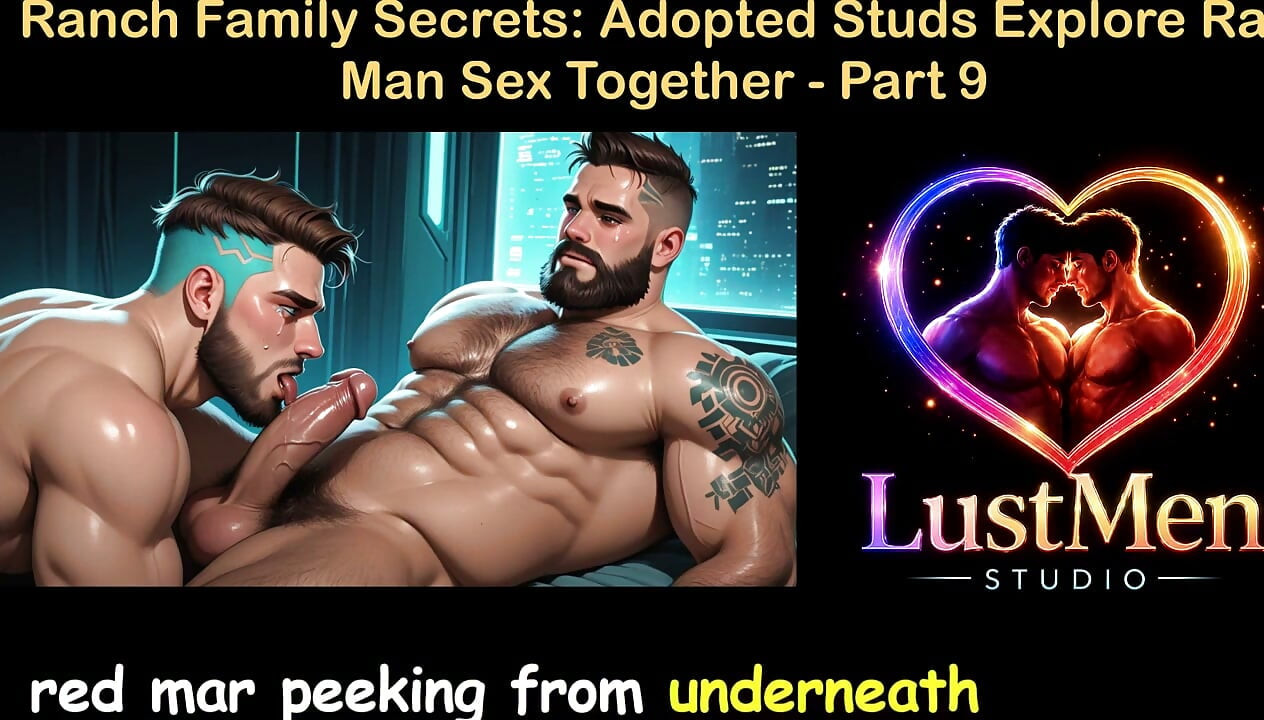 Historia de sexo gay en inglés - los sementales adoptados exploran el sexo duro de un hombre juntos - parte 9