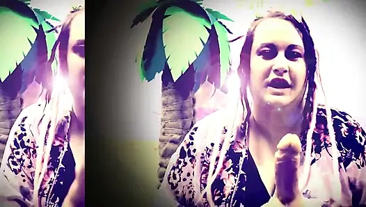 Lutsch es, sissy lutscht es, dildospiel mit der Göttin Lana