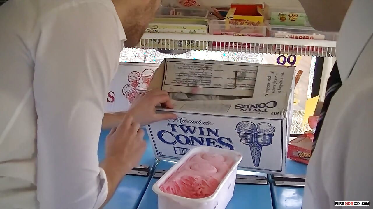 Ice cream vendors sucking & fucking