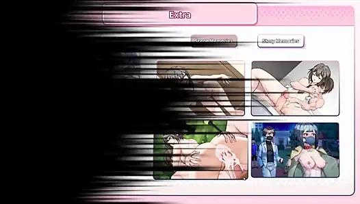 Permainan hentai - adegan masturbasi wanita polisi nakal - pemandian tidak bermoral