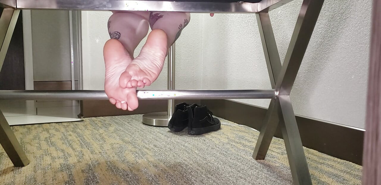 Shoe Removal and Foot Rubbing