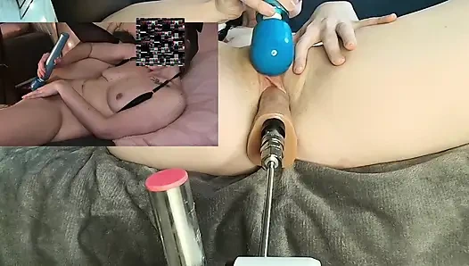 Wet Fountain Squirting And Making the Best Orgasm Faces