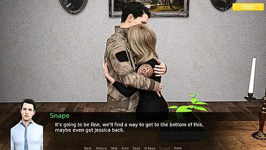 Rosewater manor: ein typ mit einem großen schwanz fickt eine hexe mit einer engen muschi, sehr leidenschaftliche sex ep 5