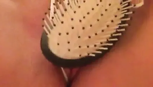 Self pussy spanking 3