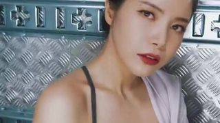 Solar's Satisfying Sports Bra Cleavage