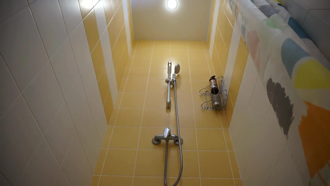 Hot Moments in the Shower with a Sexy Teen