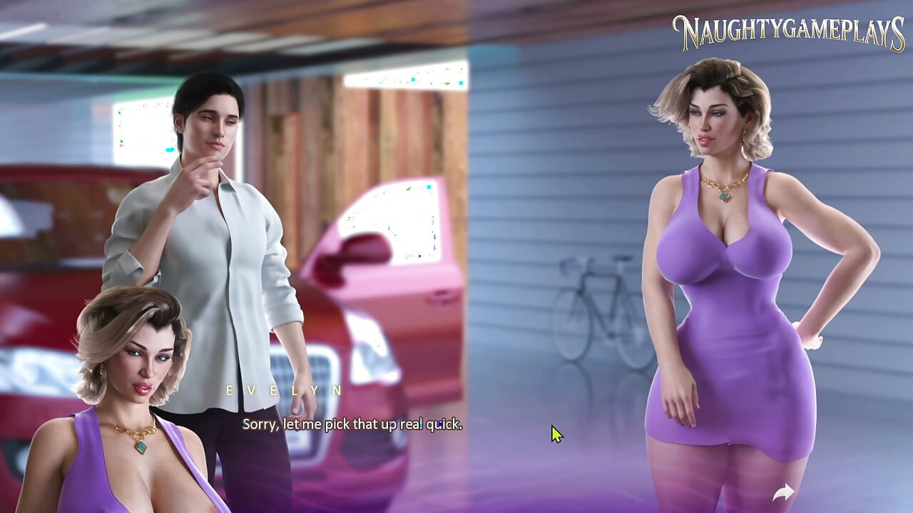 Big Ass Big Boobs MILF Stepmom Got Stuck While Sitting on His Lap -  Apocalust Part 03 By psychodelusional - 3D Game Replay