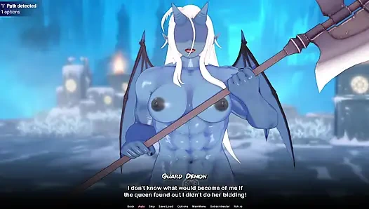 Twisted world - büyük memeli mavi bir iblisi sikiyor