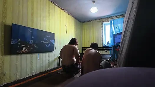 Behind the scenes, uncut. We're building a new sex bed