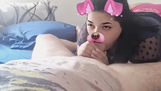 Отсос большого пениса